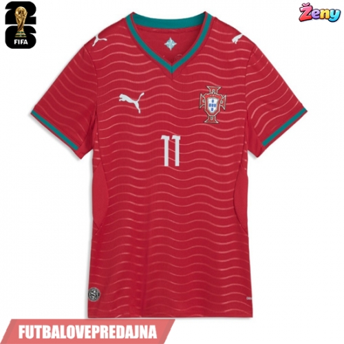 Lacne Ženy Futbalové dres Portugalsko Joao Felix #11 MS 2026 Krátky Rukáv - Domáci